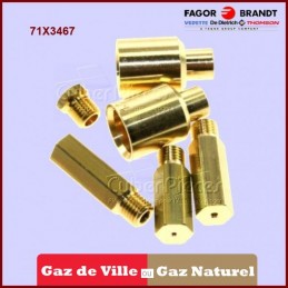 Jeu d'injecteurs Gaz Naturel 71X3467 CYB-095983