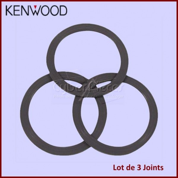 Lot de 3 joints Blender KW710729 *** Pièce épuisée *** CYB-357906