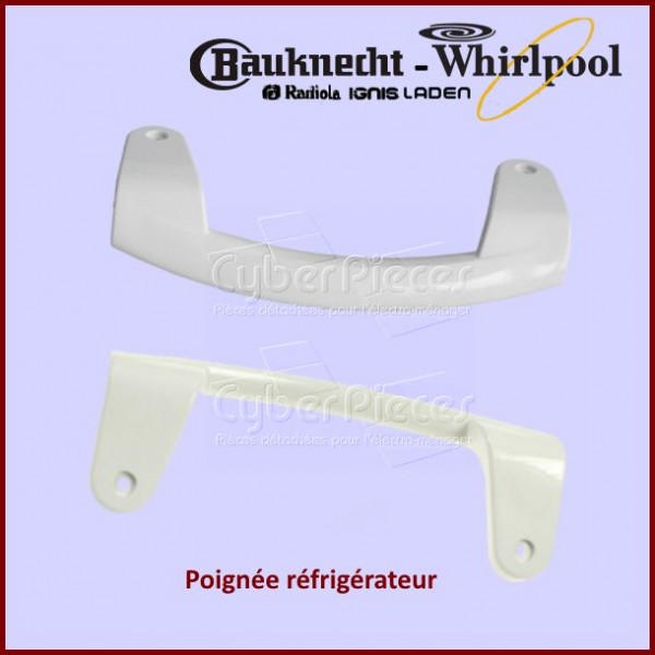 Poignée de porte de réfrigérateur Whirlpool 481246268891 CYB-195751