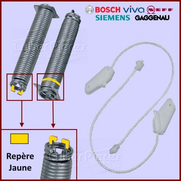 Kit Ressorts + Câbles Bosch 00754865 CYB-417891