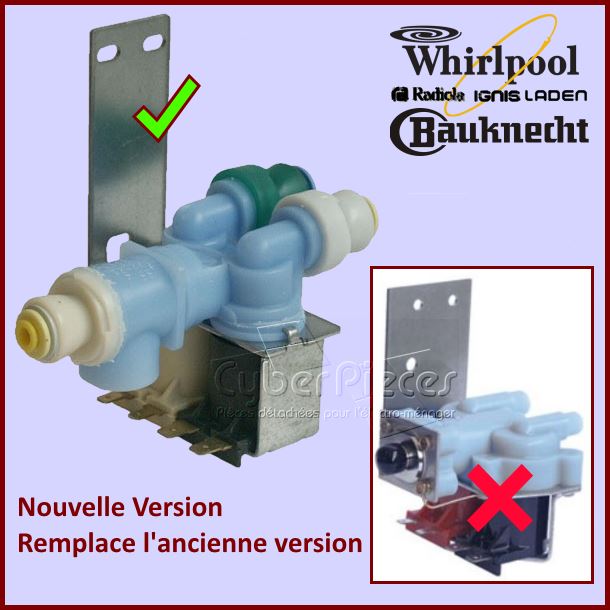 Electrovanne Whirlpool 481236058486