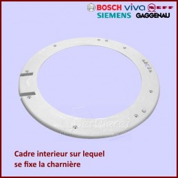 Cadre intérieur de hublot Bosch 00432074 CYB-290630