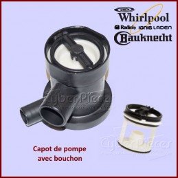 Capot de pompe Whirlpool 481936078363 CYB-085595