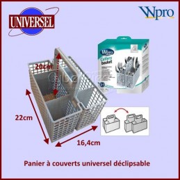 Panier à couverts pour lave-vaisselle Whirlpool WPRO universel d'origine