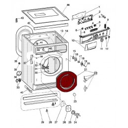 Hublot complet Indesit C00266338 CYB-321679