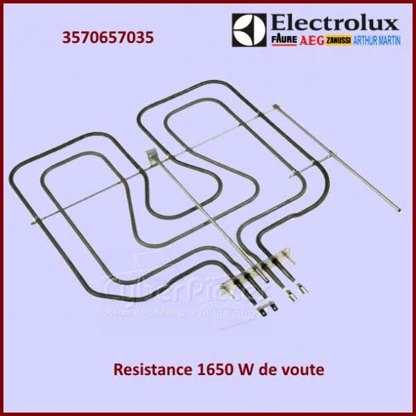 Résistance de voûte Electrolux 3570657035 CYB-381642