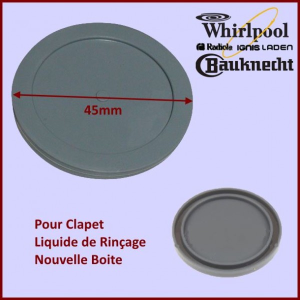 Joint du doseur Rinçage Whirlpool 480140101608 CYB-178297