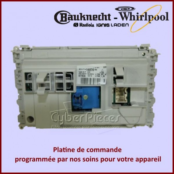 Carte électronique de contrôle Domino Whirlpool 480111104627 GA-175203