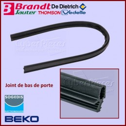 Joint de contour de porte en caoutchouc pour lave-vaisselle Beko d'origine