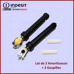 Lot de 2 amortisseurs 100N Indesit C00286060 CYB-430166
