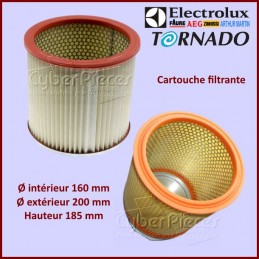 Filtre cartouche Bidon Type S09 Electrolux 53190095090 CYB-040648