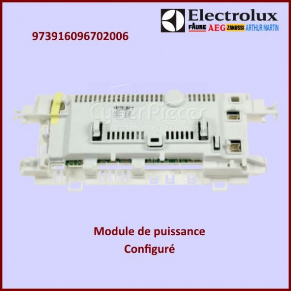 Carte électronique configuré Electrolux 973916096702006 CYB-007177