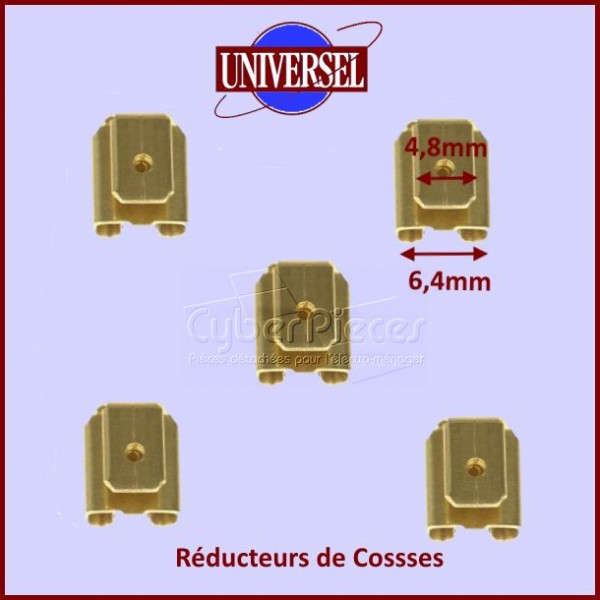 Réducteur Cosse 6,4mm vers 4,8mm (Vendu à l'unité) CYB-336512