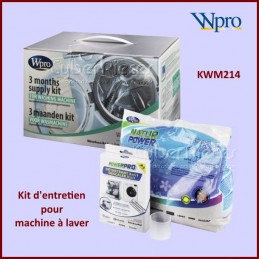 Pack complet d'entretien pour lave-linge KWM214 CYB-011402
