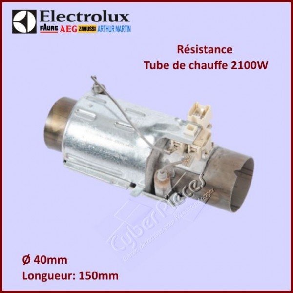 Résistance tube de chauffe 2100W Electrolux 50277796004 CYB-089173
