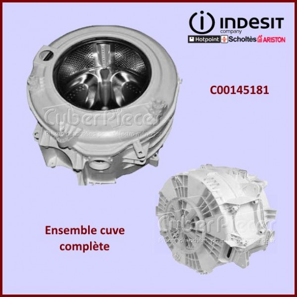 Ensemble cuve tambour Indesit C00145181 CYB-340205