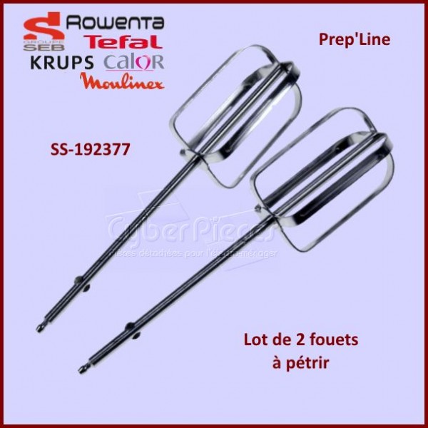 Lot de 2 fouets pour Prep'Line de Seb SS-192377 CYB-411202