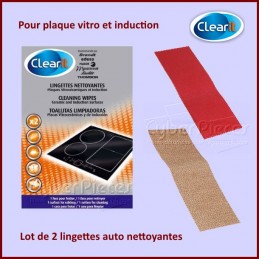 Lingettes nettoyantes plaques vitrocéramiques Clearit 71X5027 CYB-237307