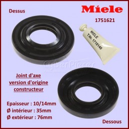 Joint d'origine 35X76X10/14 Miele 1751621 CYB-380317