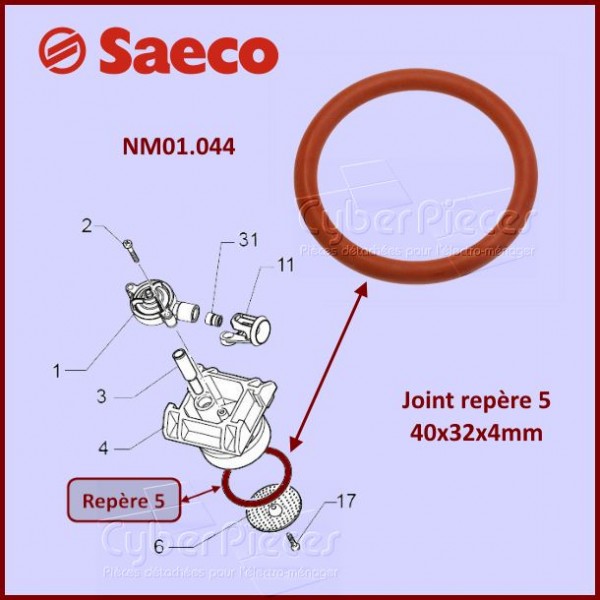 Joint silicone SAECO NM01044 CYB-135634