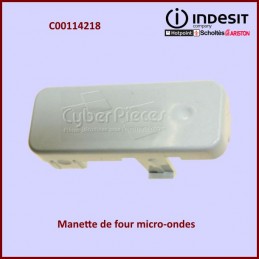 Bouton poussoir blanc Indesit C00114218***épuisé*** CYB-330367