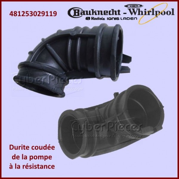 Durite Coudée Whirlpool 481253029119 CYB-084444