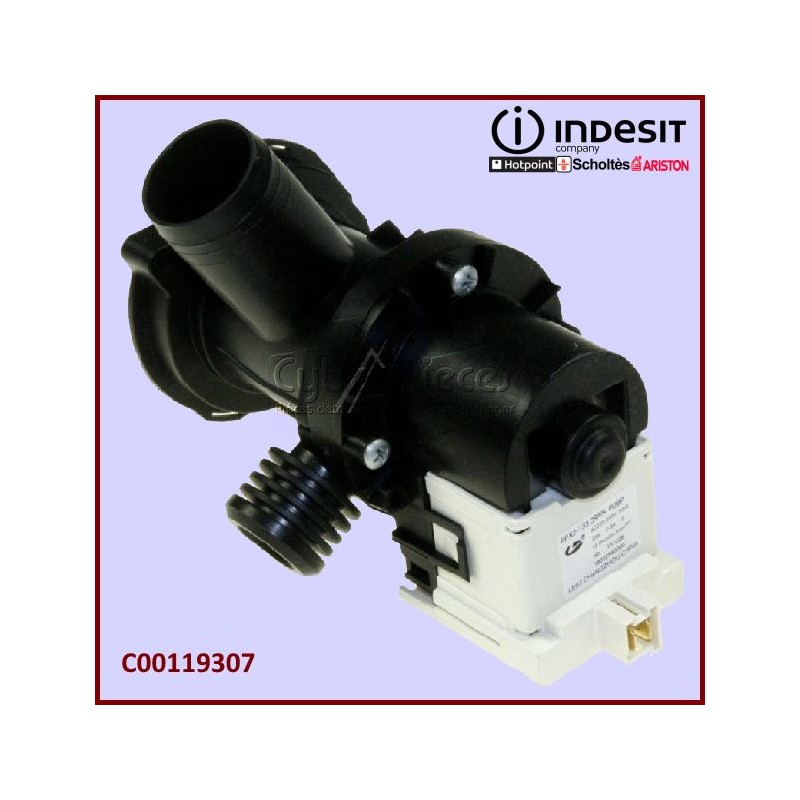 Pompe de vidange complète C00119307 Pompe de vidange complète C00119307
