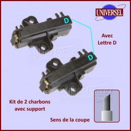 Charbon moteur avec support 30x13x4,5mm Type D CYB-008228