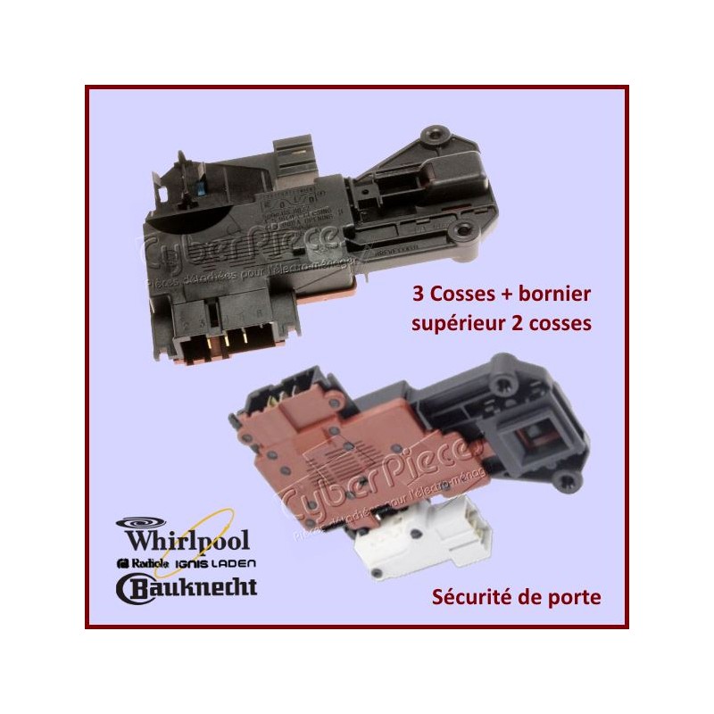 Sécurité de porte Whirlpool 481228058019 CYB-122658