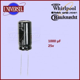 Condensateur 1000,0µF (1000,0MF) - 25V maxi. CYB-182003