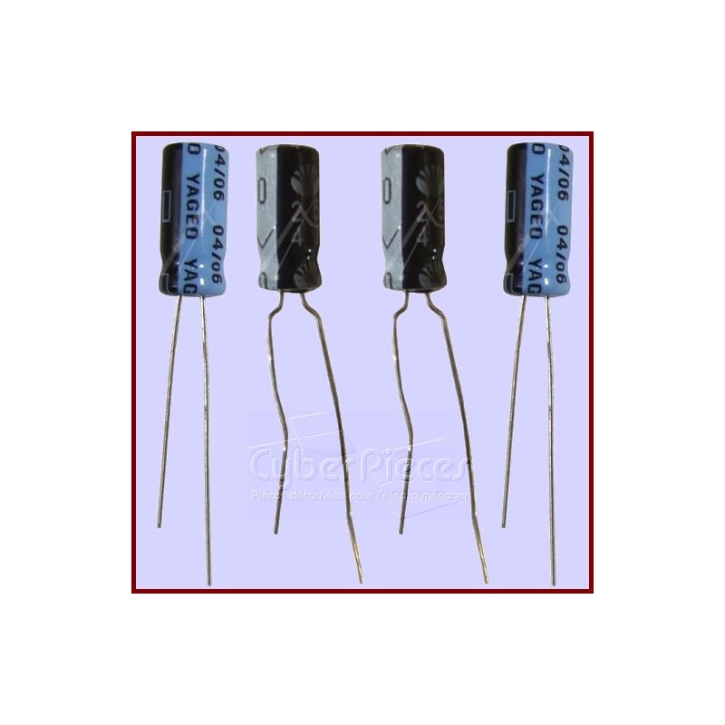 Kit de réparation 4 condensateurs pour 996500044311 (Platine Main PCB) GA-220330