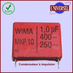 Condensateur à impulsion 1,0µF (1,0MF) - 450V maxi. CYB-440073