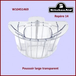 Poussoir large transparent Kitchenaid W10451469 CYB-009959