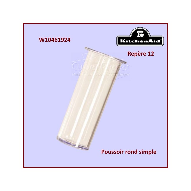 Poussoir rond simple Kitchenaid W10461924 CYB-011389