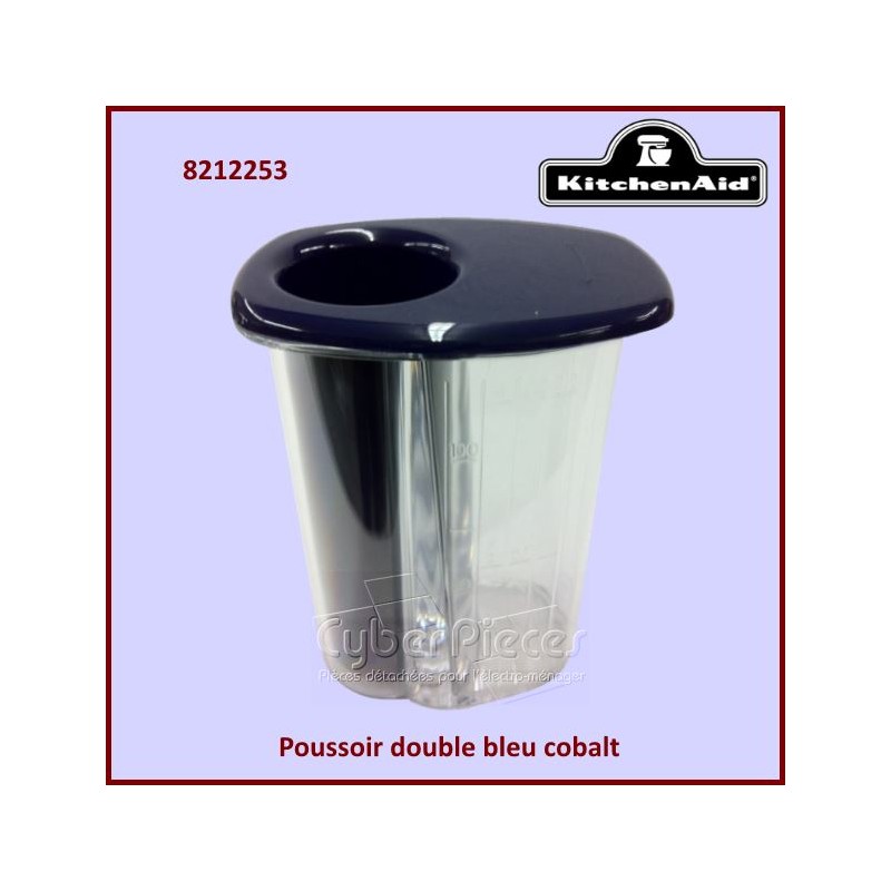 Poussoir double bleu cobalt KFP7DPBU Kitchenaid 8212253 CYB-019590