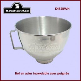 Bol de mixeur K45SBWH Kitchenaid W10802058 CYB-024181