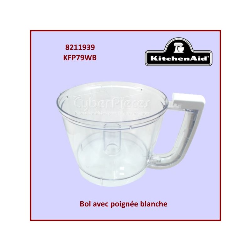 Bol avec poignée Blanche Kitchenaid 8211939 CYB-196277