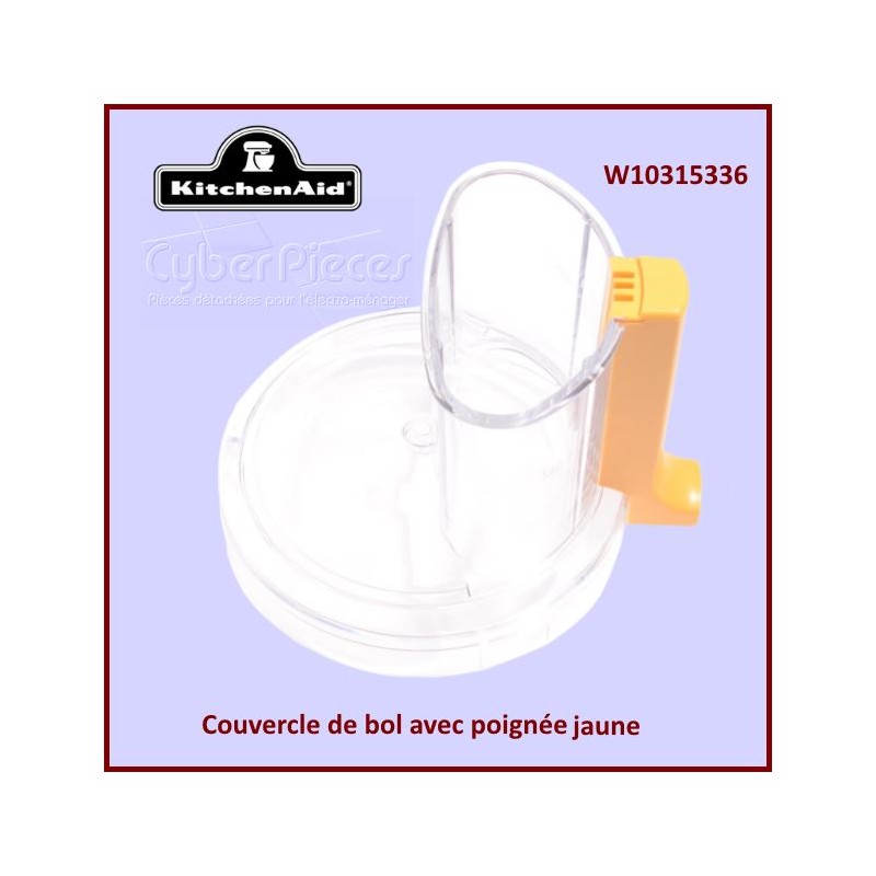 Couvercle de bol jaune Kitchenaid W10315336 CYB-221207