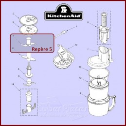 Couteau KFP72BL Kitchenaid 8212014 CYB-019248