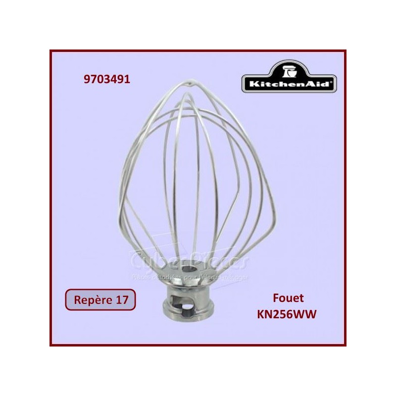 Fouet KN256WW Kitchenaid 9703491 CYB-029490