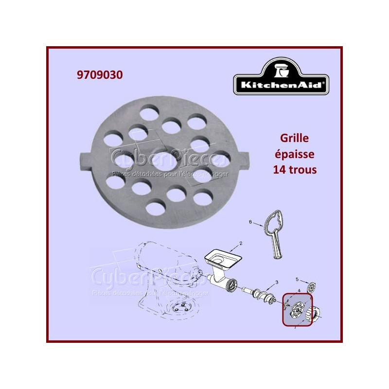 Grille Épaisse Kitchenaid FGA 9709030 CYB-104753