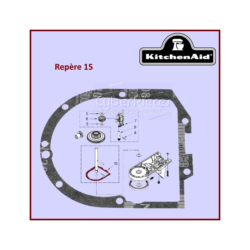 Joint du robot multifonctions Kitchenaid 4162324 CYB-351348