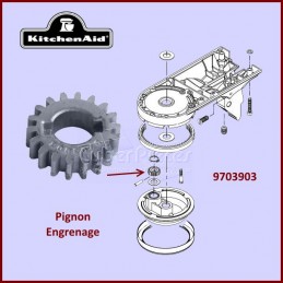 Pignon - Engrenage Kitchenaid 9703903 4161401 CYB-006330