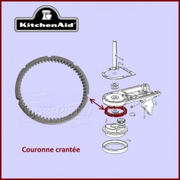 Pignon - Couronne crantée Kitchenaid 9703904 CYB-126533