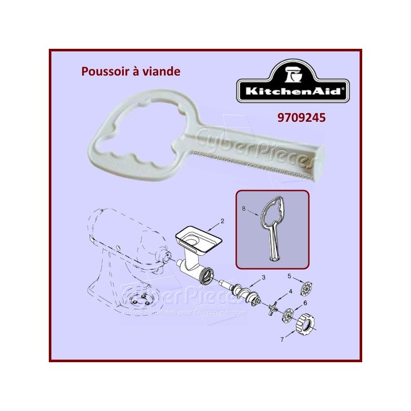 Patin antidérapant Kitchenaid 9709707 - Pièces robot pâtissier Kitc