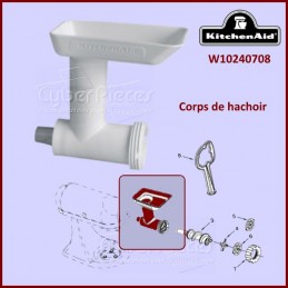 Corps de hachoir seul Kitchenaid FGA W10240708 CYB-353083