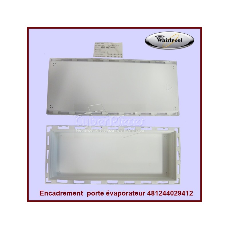Porte évaporateur 481244029412 Porte évaporateur 481244029412