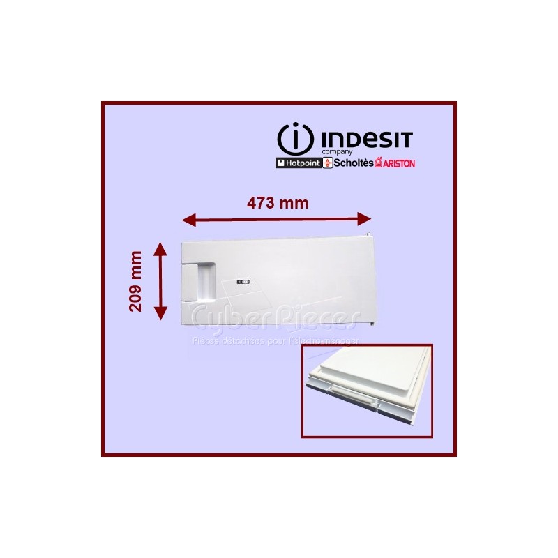 Portillon complet Indesit C00063308 CYB-049450