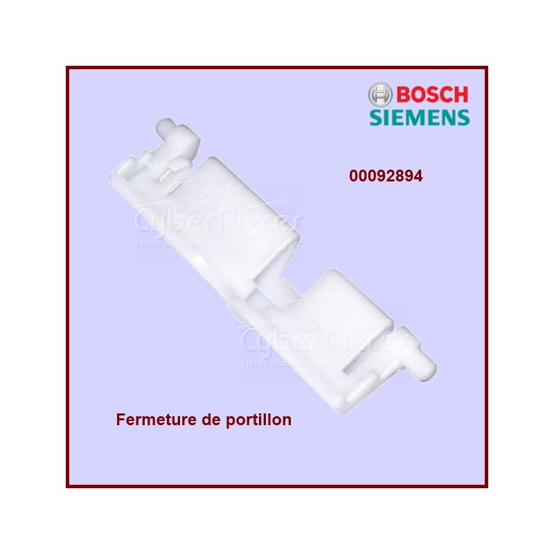 Fermeture Declic de portillon freezer Bosch 00092894 CYB-052276