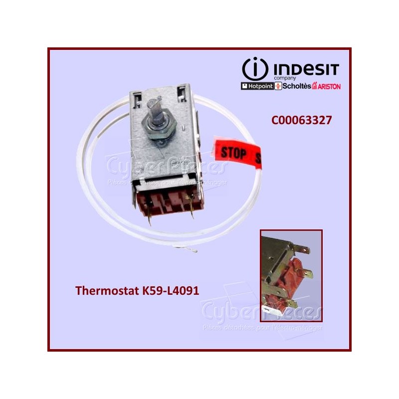 Thermostat K59L4091 Indesit C00063327 CYB-049481